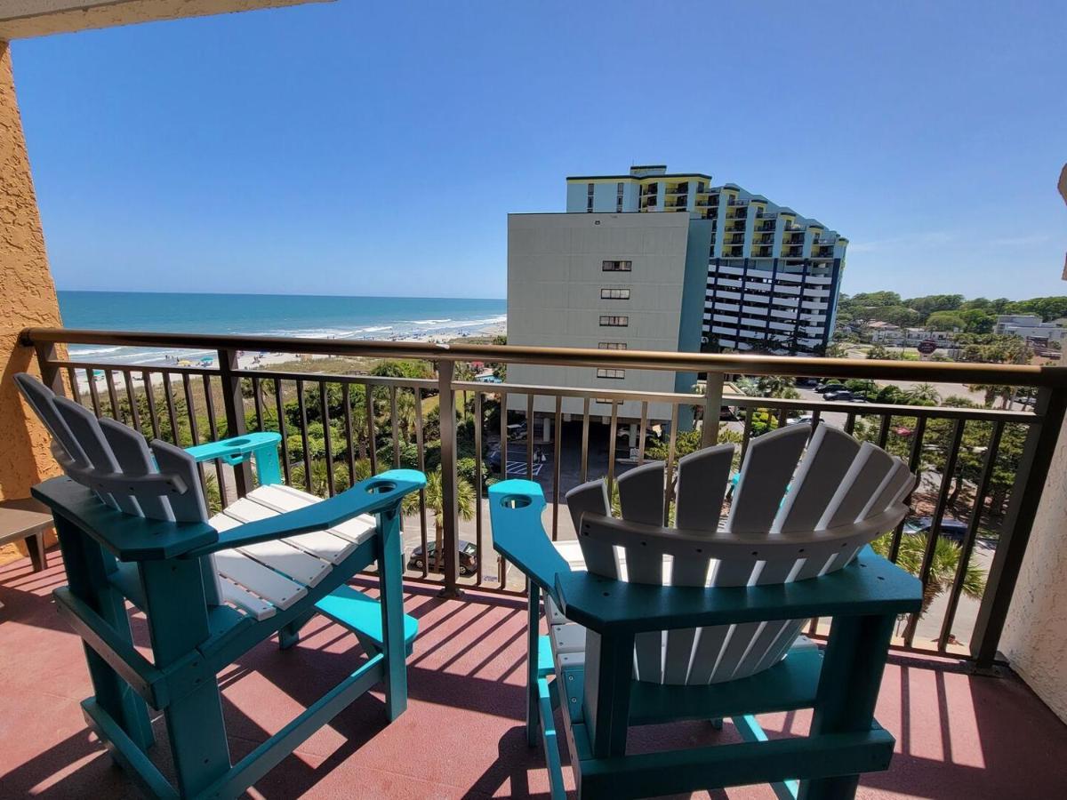 Ocean View King Suite With Modern Decor And Accents - Caravelle Resort 605 Sleeps 4 Guests Μιρτλ Μπιτς Εξωτερικό φωτογραφία